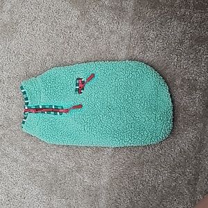 Fleece dog sweater